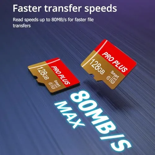 Up to 80MB/s Read Speed