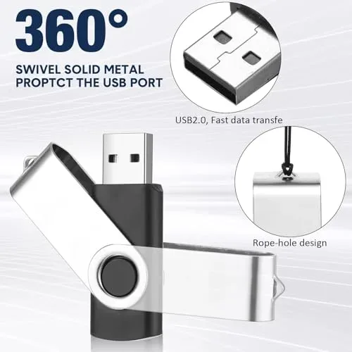360° Swivel Metal Cap